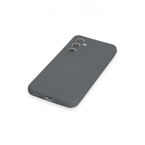 Newface Samsung Galaxy A54 5G Kılıf Nano içi Kadife Silikon - Gri Newface Samsung Galaxy A54 5G Kılıf Nano içi Kadife Silikon - Gri