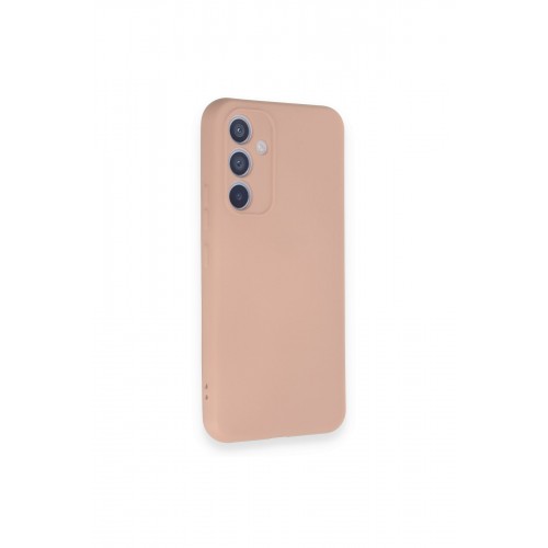 Newface Samsung Galaxy A54 5G Kılıf Nano içi Kadife Silikon - Pudra Newface Samsung Galaxy A54 5G Kılıf Nano içi Kadife Silikon - Pudra