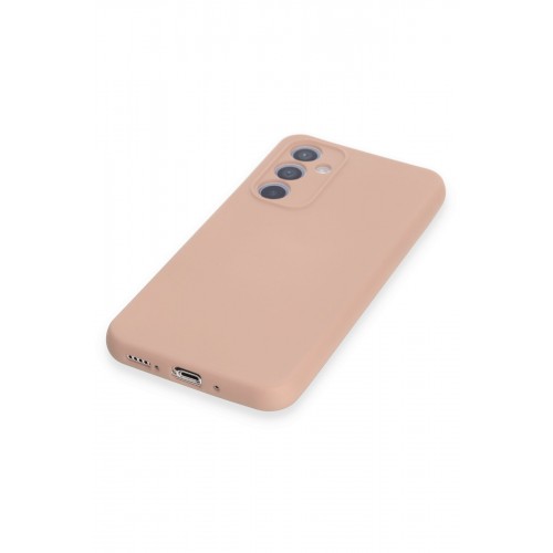 Newface Samsung Galaxy A54 5G Kılıf Nano içi Kadife Silikon - Pudra Newface Samsung Galaxy A54 5G Kılıf Nano içi Kadife Silikon - Pudra
