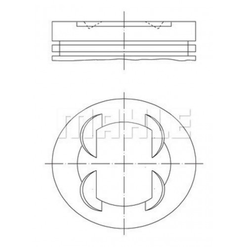 PISTON 73.40MM STD CORSA D ADAM AVEO 1.4 8V 08- A14XER A14XEL PISTON 73.40MM STD CORSA D ADAM AVEO 1.4 8V 08- A14XER A14XEL