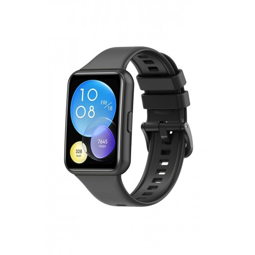 Newface Huawei Watch Fit 2 Klasik Kordon - Siyah Newface Huawei Watch Fit 2 Klasik Kordon - Siyah