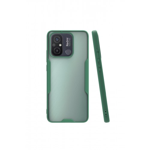 Newface Xiaomi Redmi 12C Kılıf Platin Silikon - Yeşil Newface Xiaomi Redmi 12C Kılıf Platin Silikon - Yeşil