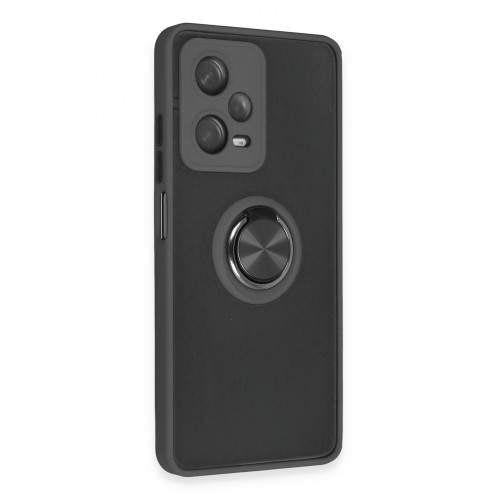Newface Xiaomi Poco X5 5G Kılıf Montreal Yüzüklü Silikon Kapak - Siyah Newface Xiaomi Poco X5 5G Kılıf Montreal Yüzüklü Silikon Kapak - Siyah