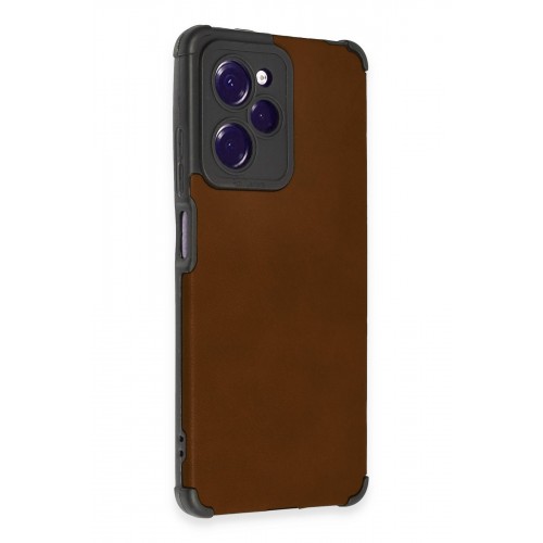 Newface Xiaomi Redmi Note 12 Pro 5G Kılıf Loop Deri Silikon - Kahverengi Newface Xiaomi Redmi Note 12 Pro 5G Kılıf Loop Deri Silikon - Kahverengi