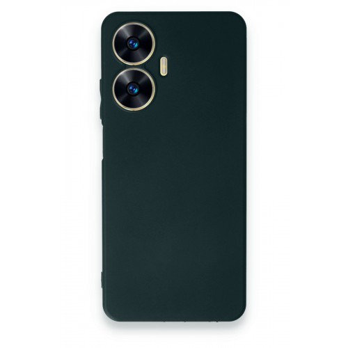 Newface Realme C55 Kılıf First Silikon - Koyu Yeşil Newface Realme C55 Kılıf First Silikon - Koyu Yeşil