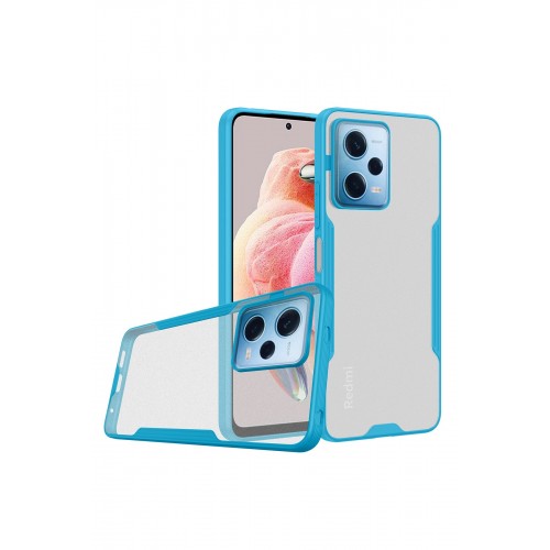 Newface Xiaomi Redmi Note 12 Pro 5G Kılıf Platin Silikon - Mavi Newface Xiaomi Redmi Note 12 Pro 5G Kılıf Platin Silikon - Mavi