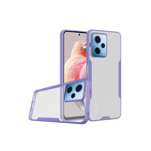 Newface Xiaomi Redmi Note 12 Pro 5G Kılıf Platin Silikon - Lila Newface Xiaomi Redmi Note 12 Pro 5G Kılıf Platin Silikon - Lila