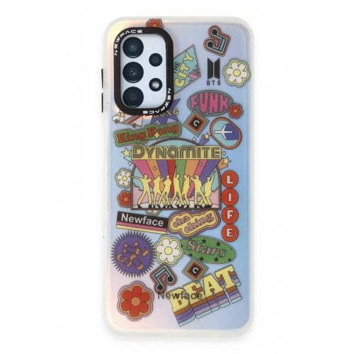 Newface Samsung Galaxy A13 4G Kılıf Estoril Desenli Kapak - Estoril - 14