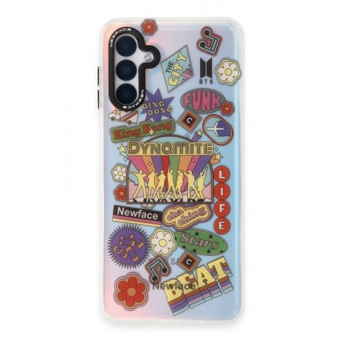 Newface Samsung Galaxy A04S Kılıf Estoril Desenli Kapak - Estoril - 14
