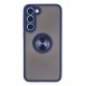 Newface Samsung Galaxy S23 Plus Kılıf Montreal Yüzüklü Silikon Kapak - Lacivert Newface Samsung Galaxy S23 Plus Kılıf Montreal Yüzüklü Silikon Kapak - Lacivert