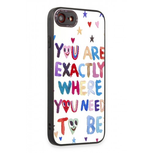 Newface iPhone 7 Kılıf Mirror Desenli Kapak - Mirror - 10