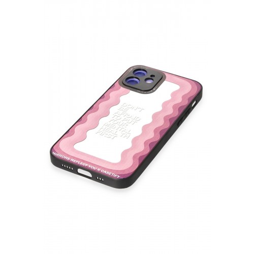 Newface iPhone 11 Kılıf Mirror Desenli Kapak - Mirror - 11 Newface iPhone 11 Kılıf Mirror Desenli Kapak - Mirror - 11
