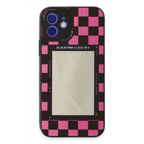 Newface iPhone 12 Kılıf Mirror Desenli Kapak - Mirror - 8 Newface iPhone 12 Kılıf Mirror Desenli Kapak - Mirror - 8