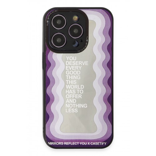 Newface iPhone 12 Pro Max Kılıf Mirror Desenli Kapak - Mirror - 5 Newface iPhone 12 Pro Max Kılıf Mirror Desenli Kapak - Mirror - 5