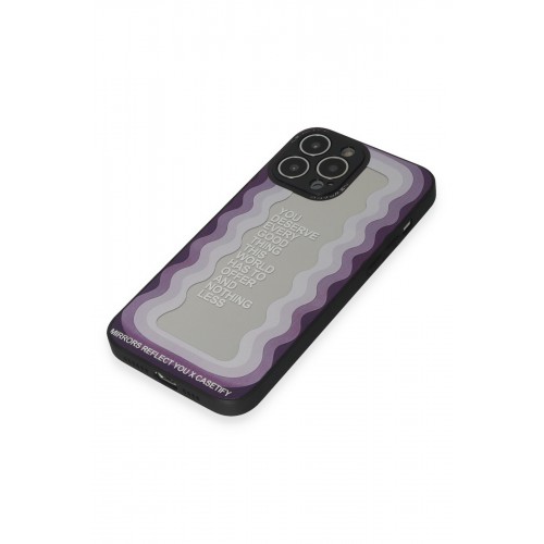 Newface iPhone 13 Pro Max Kılıf Mirror Desenli Kapak - Mirror - 5 Newface iPhone 13 Pro Max Kılıf Mirror Desenli Kapak - Mirror - 5
