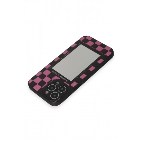 Newface iPhone 13 Pro Max Kılıf Mirror Desenli Kapak - Mirror - 8 Newface iPhone 13 Pro Max Kılıf Mirror Desenli Kapak - Mirror - 8