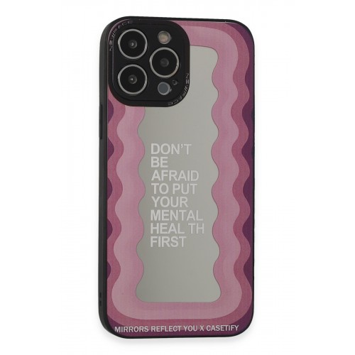 Newface iPhone 13 Pro Max Kılıf Mirror Desenli Kapak - Mirror - 11 Newface iPhone 13 Pro Max Kılıf Mirror Desenli Kapak - Mirror - 11