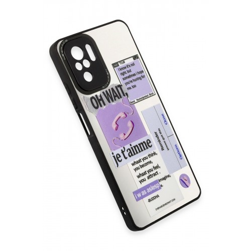 Newface Xiaomi Redmi Note 10S Kılıf Mirror Desenli Kapak - Mirror - 4 Newface Xiaomi Redmi Note 10S Kılıf Mirror Desenli Kapak - Mirror - 4