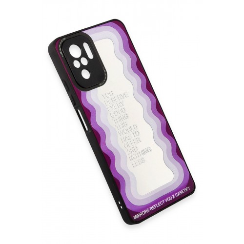 Newface Xiaomi Redmi Note 10S Kılıf Mirror Desenli Kapak - Mirror - 5 Newface Xiaomi Redmi Note 10S Kılıf Mirror Desenli Kapak - Mirror - 5