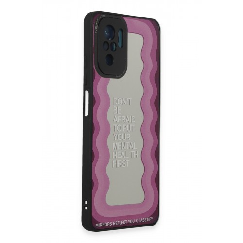 Newface Xiaomi Redmi Note 10S Kılıf Mirror Desenli Kapak - Mirror - 11 Newface Xiaomi Redmi Note 10S Kılıf Mirror Desenli Kapak - Mirror - 11