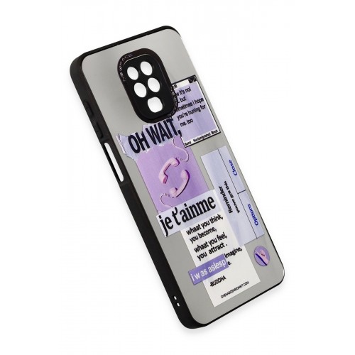 Newface Xiaomi Redmi Note 9S Kılıf Mirror Desenli Kapak - Mirror - 4 Newface Xiaomi Redmi Note 9S Kılıf Mirror Desenli Kapak - Mirror - 4