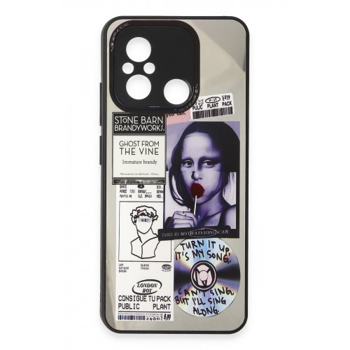Newface Xiaomi Redmi 12C Kılıf Mirror Desenli Kapak - Mirror - 2 Newface Xiaomi Redmi 12C Kılıf Mirror Desenli Kapak - Mirror - 2