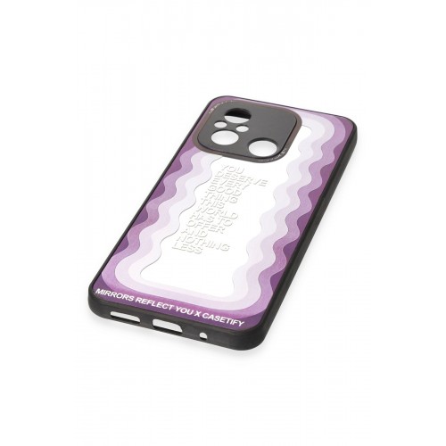 Newface Xiaomi Redmi 12C Kılıf Mirror Desenli Kapak - Mirror - 5 Newface Xiaomi Redmi 12C Kılıf Mirror Desenli Kapak - Mirror - 5