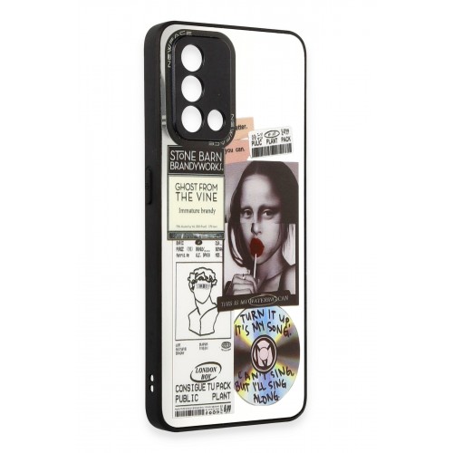 Newface Oppo A74 4G Kılıf Mirror Desenli Kapak - Mirror - 2 Newface Oppo A74 4G Kılıf Mirror Desenli Kapak - Mirror - 2
