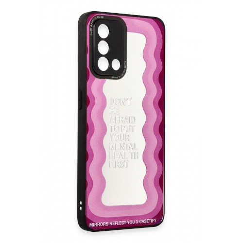Newface Oppo A74 4G Kılıf Mirror Desenli Kapak - Mirror - 11 Newface Oppo A74 4G Kılıf Mirror Desenli Kapak - Mirror - 11