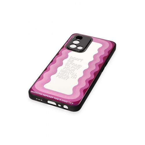 Newface Oppo A74 4G Kılıf Mirror Desenli Kapak - Mirror - 11 Newface Oppo A74 4G Kılıf Mirror Desenli Kapak - Mirror - 11