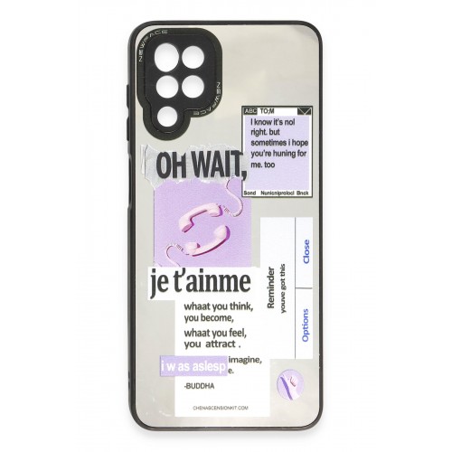 Newface Samsung Galaxy A12 Kılıf Mirror Desenli Kapak - Mirror - 4 Newface Samsung Galaxy A12 Kılıf Mirror Desenli Kapak - Mirror - 4