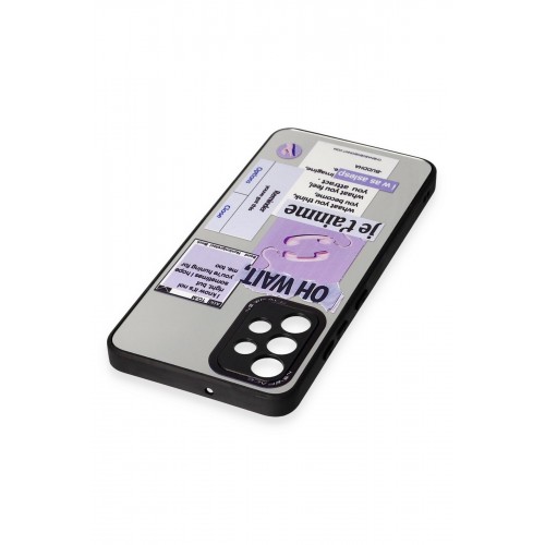 Newface Samsung Galaxy A52S Kılıf Mirror Desenli Kapak - Mirror - 4 Newface Samsung Galaxy A52S Kılıf Mirror Desenli Kapak - Mirror - 4