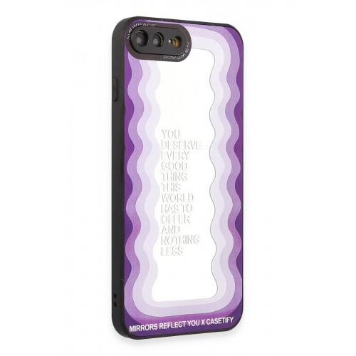 Newface iPhone 8 Plus Kılıf Mirror Desenli Kapak - Mirror - 5 Newface iPhone 8 Plus Kılıf Mirror Desenli Kapak - Mirror - 5