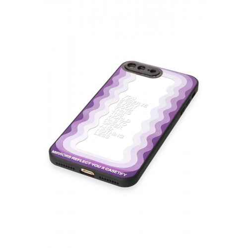 Newface iPhone 8 Plus Kılıf Mirror Desenli Kapak - Mirror - 5 Newface iPhone 8 Plus Kılıf Mirror Desenli Kapak - Mirror - 5