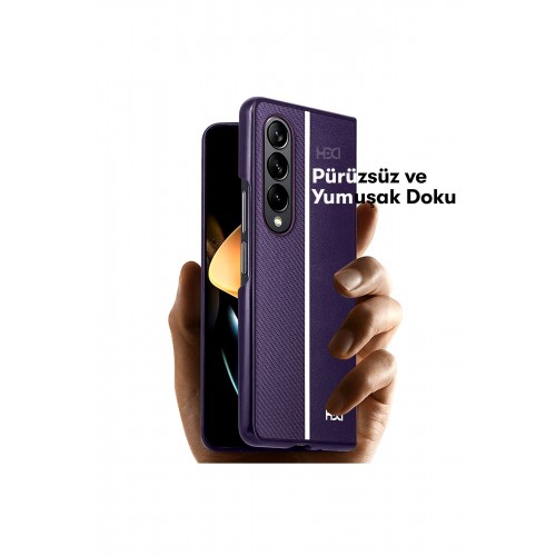 Newface Samsung Galaxy Z Fold 3 Kılıf HBC-155 Lizbon Kapak - Siyah Newface Samsung Galaxy Z Fold 3 Kılıf HBC-155 Lizbon Kapak - Siyah