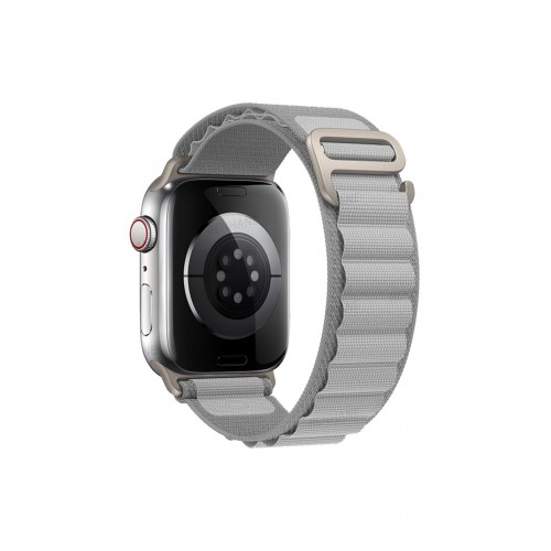 Newface Apple Watch 38mm Mountain Kordon - Gri Newface Apple Watch 38mm Mountain Kordon - Gri