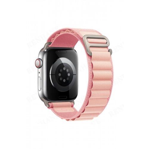 Newface Apple Watch 38mm Mountain Kordon - Pembe Newface Apple Watch 38mm Mountain Kordon - Pembe