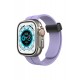 Newface Apple Watch 45mm KR412 Elegance Stylısh Kordon - Lila Newface Apple Watch 45mm KR412 Elegance Stylısh Kordon - Lila