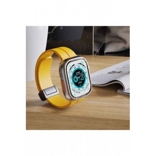 Newface Apple Watch 45mm KR412 Elegance Stylısh Kordon - Lila Newface Apple Watch 45mm KR412 Elegance Stylısh Kordon - Lila
