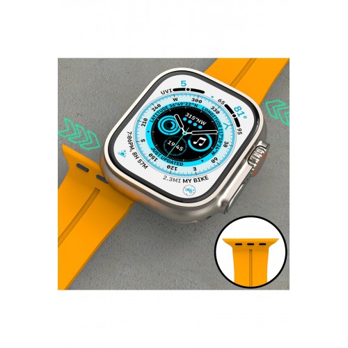 Newface Apple Watch 45mm KR412 Elegance Stylısh Kordon - Lila Newface Apple Watch 45mm KR412 Elegance Stylısh Kordon - Lila