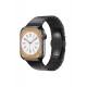 Newface Apple Watch 38mm KR413 Fine Steel Kordon - Siyah Newface Apple Watch 38mm KR413 Fine Steel Kordon - Siyah