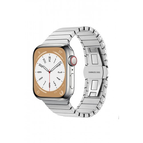 Newface Apple Watch 38mm KR413 Fine Steel Kordon - Gümüş Newface Apple Watch 38mm KR413 Fine Steel Kordon - Gümüş