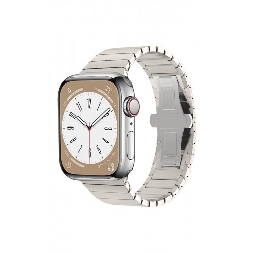 Newface Apple Watch 40mm KR413 Fine Steel Kordon - Yıldız Işığı Newface Apple Watch 40mm KR413 Fine Steel Kordon - Yıldız Işığı