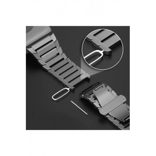 Newface Apple Watch 40mm KR413 Fine Steel Kordon - Yıldız Işığı Newface Apple Watch 40mm KR413 Fine Steel Kordon - Yıldız Işığı