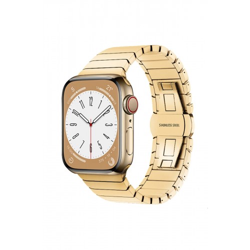 Newface Apple Watch 40mm KR413 Fine Steel Kordon - Gold Newface Apple Watch 40mm KR413 Fine Steel Kordon - Gold