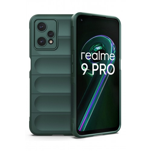 Newface Realme 9 Pro 5G Kılıf Optimum Silikon - Koyu Yeşil Newface Realme 9 Pro 5G Kılıf Optimum Silikon - Koyu Yeşil