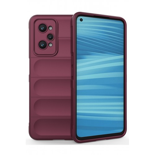 Newface Realme GT2 5G Kılıf Optimum Silikon - Bordo Newface Realme GT2 5G Kılıf Optimum Silikon - Bordo