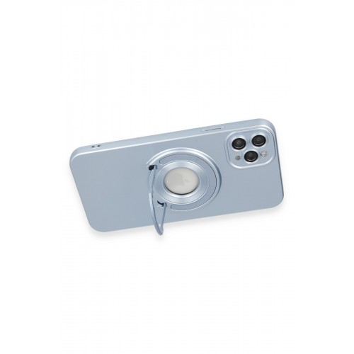 Newface iPhone 11 Pro Max Kılıf Lukka Magneticsafe Kapak - Sierra Blue Newface iPhone 11 Pro Max Kılıf Lukka Magneticsafe Kapak - Sierra Blue