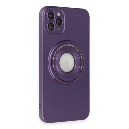 Newface iPhone 12 Pro Max Kılıf Lukka Magneticsafe Kapak - Derin Mor Newface iPhone 12 Pro Max Kılıf Lukka Magneticsafe Kapak - Derin Mor
