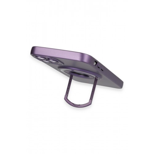 Newface iPhone 12 Pro Max Kılıf Lukka Magneticsafe Kapak - Derin Mor Newface iPhone 12 Pro Max Kılıf Lukka Magneticsafe Kapak - Derin Mor